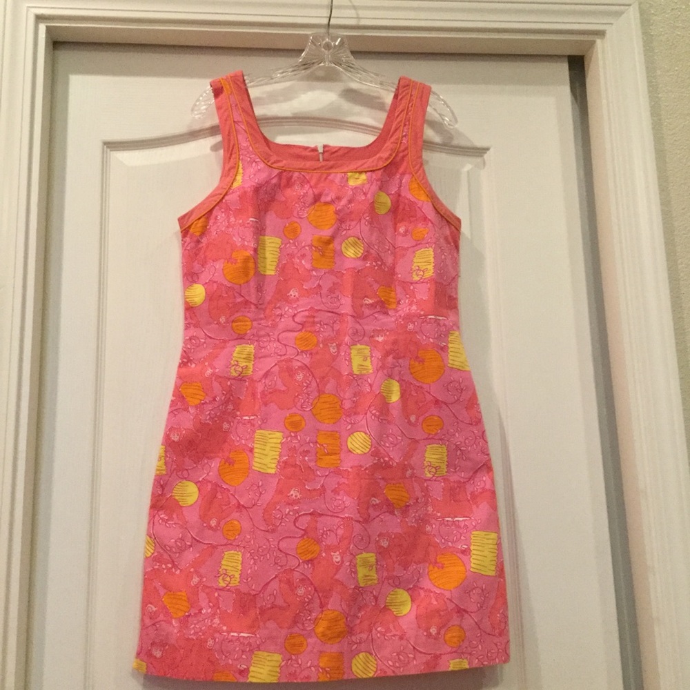 Lilly Pulitzer ladies  Monkey Print Sheath. 12